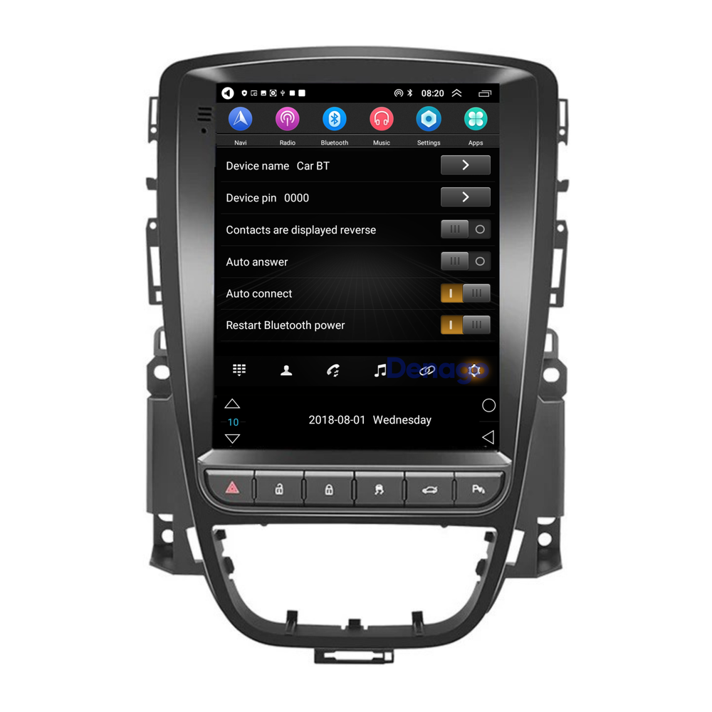 Opel Astra J y Cascada | Radio de coche Android | 2009 a 2015 | 9,7 PULGADAS