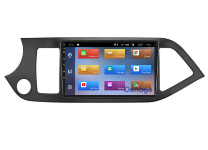 Kia Picanto CarPlay autoradio | 2011 t/m 2016 | Denago DNG-A337 | 9 inch | Android 13 | Draadloos CarPlay & Android Auto