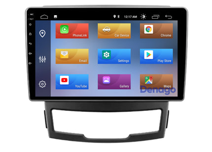 SsangYong Korando CarPlay autoradio | 2011 t/m 2014 | Denago DNG-A259 | 9 inch | Android 13 | Draadloos CarPlay & Android Auto