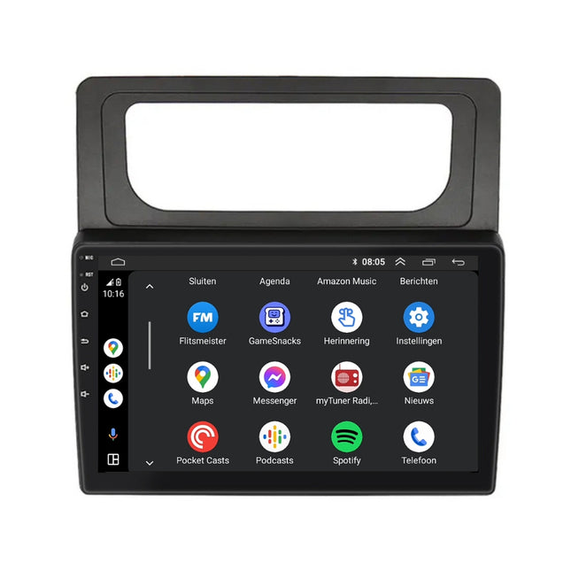 Volkswagen Caddy CarPlay Autoradio | 2010 t/m 2015 | Android 13
