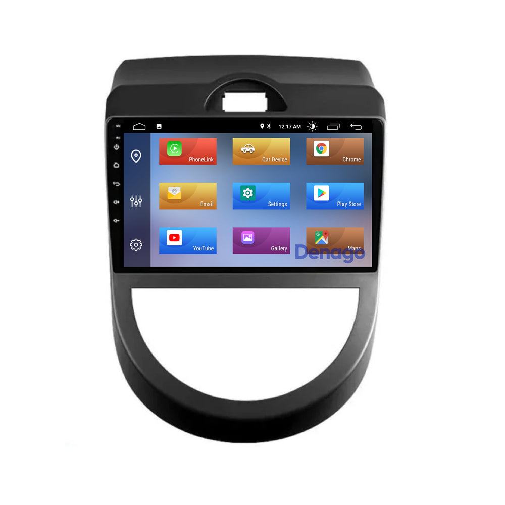 Radio para coche Kia Soul CarPlay | 2010 a 2013 | Denago DNG-A192 | 9 pulgadas | Androide 13 | CarPlay inalámbrico y Android Auto