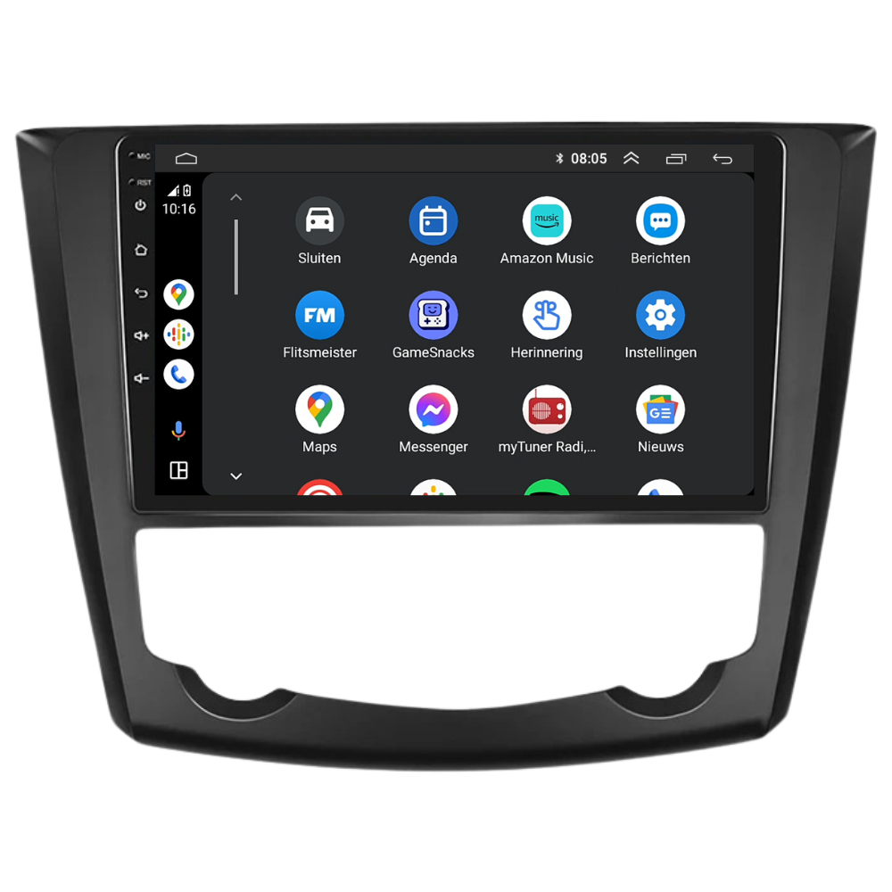 Renault Kadjar | Android 13 | Car radio | 2015 to 2018 | CarPlay & Android Auto