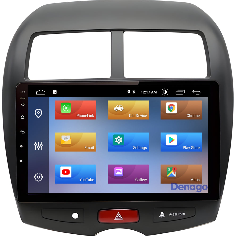 Autoradio CarPlay pour Mitsubishi ASX (2010-2015) | Denago DNG-A117 | Écran 9 pouces | Android 13 | CarPlay sans fil & Android Auto