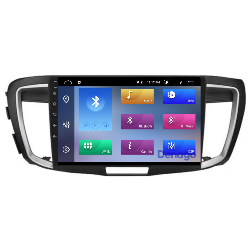 Radio para coche Honda Accord CarPlay | 2013 a 2017 | Denago DNG-A293 | 9 pulgadas | Androide 13 | CarPlay inalámbrico y Android Auto