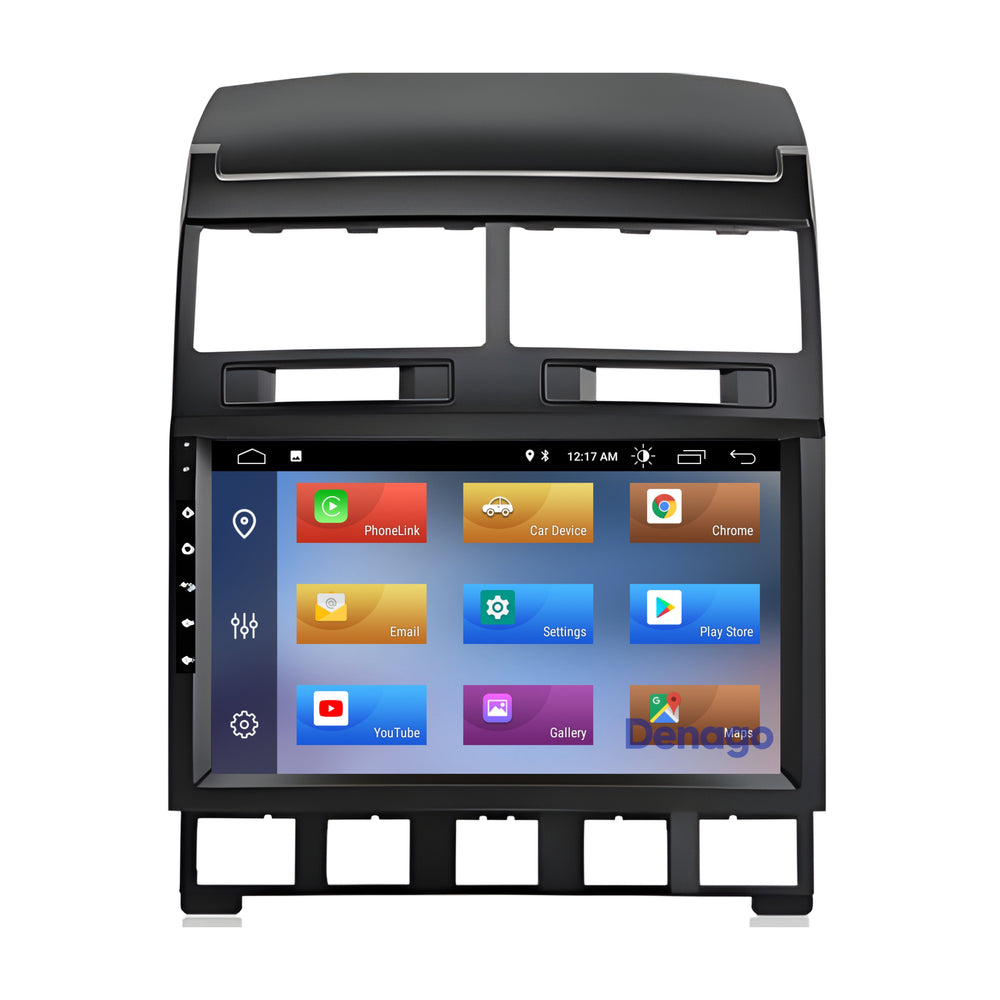 Radio para coche Volkswagen Touareg CarPlay | 2002 a 2010 | Denago DNG-A326 | 9 pulgadas | Androide 13 | CarPlay inalámbrico y Android Auto