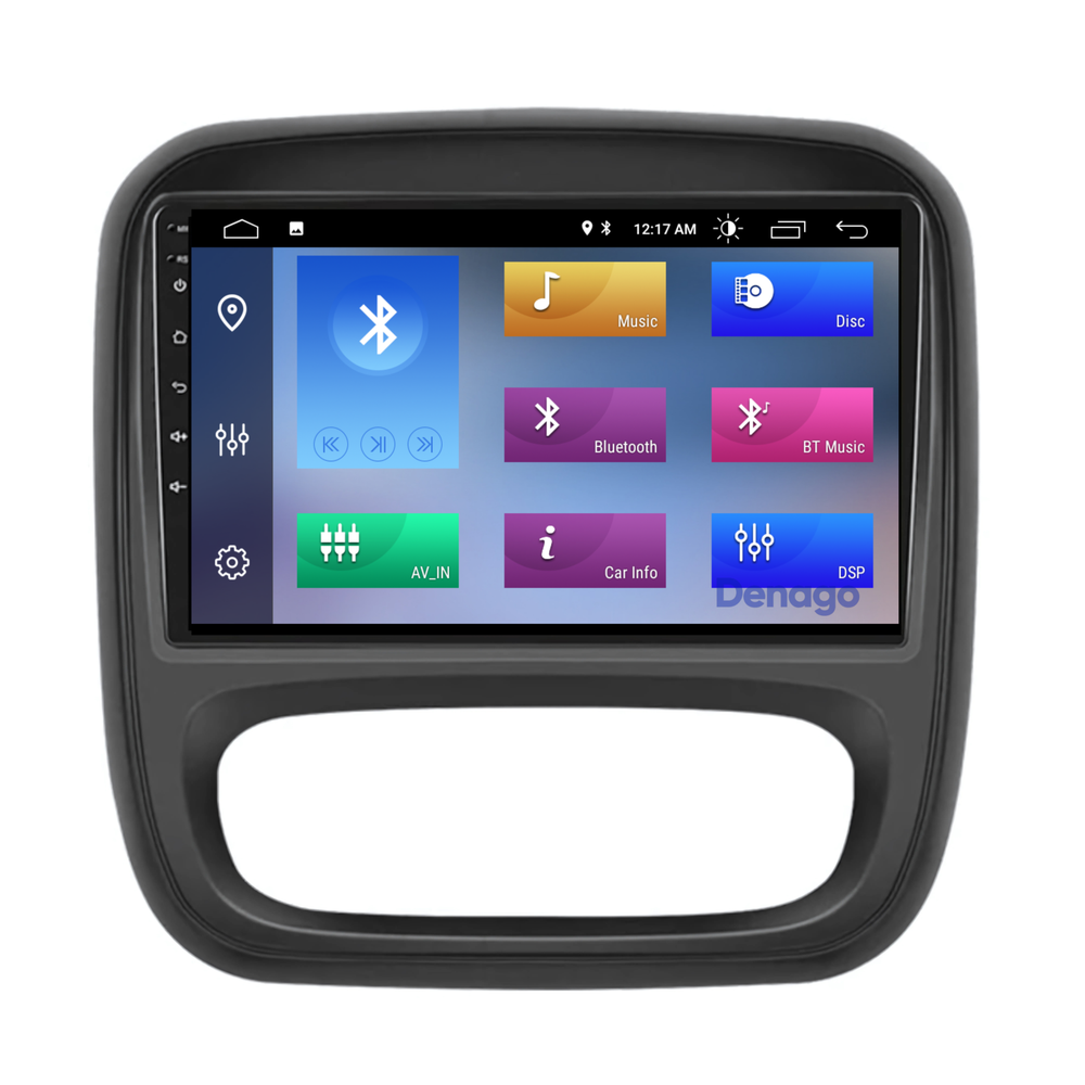 Autoradio CarPlay pour Renault Trafic | 2015 à 2021 | Denago DNG-A41R | Écran 9 pouces | Android 13 | CarPlay sans fil & Android Auto