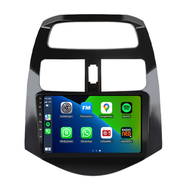 Chevrolet Spark | Android 13 | Radio del coche | 2009 a 2015 | CarPlay & Android Auto