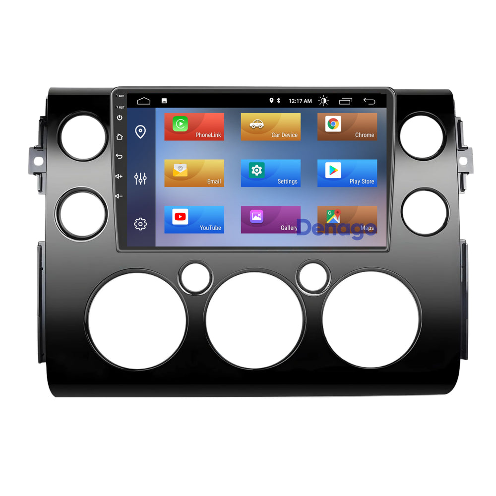 Radio para coche Toyota FJ Cruiser CarPlay | 2006 a 2017 | Denago DNG-A308 | 9 pulgadas | Androide 13 | CarPlay inalámbrico y Android Auto