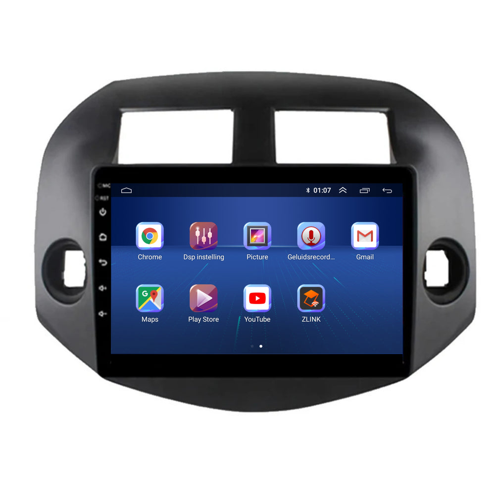 Toyota RAV4 | Android 13 | Car radio | 2007 to 2012 | CarPlay & Android Auto