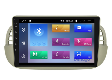 Fiat 500 | Autoradio | 2007 t/m 2015 | Android 13 & CarPlay