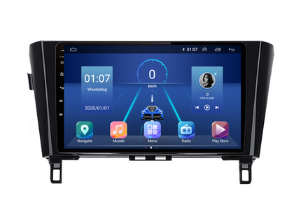 Nissan Qashqai | X-Trail | Android 13 | Autoradio | 2014 t/m 2021 | Carplay & Android Auto