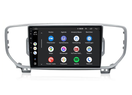 Kia Sportage | Android 13 | Autoradio | 2016 t/m 2019 | Carplay & Android Auto