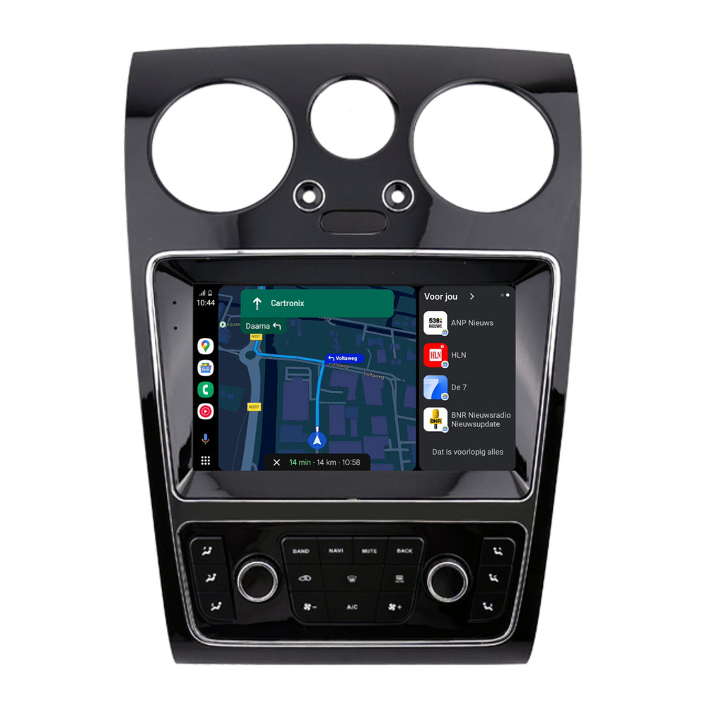 Bentley Continental | 2004 t/m 2010 | Android 15 | 4+64GB | Carplay & Android Auto | Zwart
