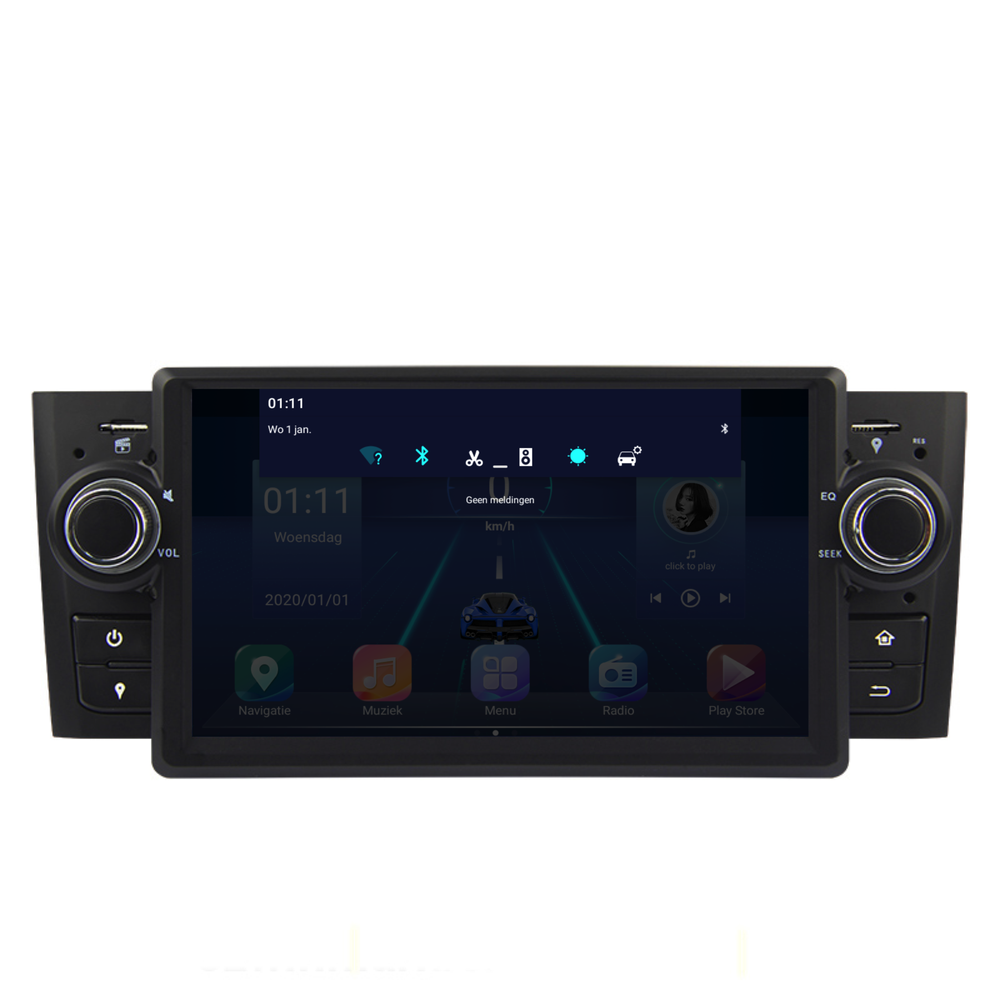 Fiat Punto/Linea Autoradio Android | 2006 à 2015 | CarPlay