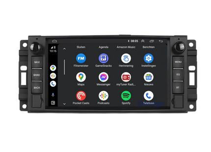 Chrysler 300C Sebring Aspen | Carplay & Android auto | Android 13 Autoradio Navigatie