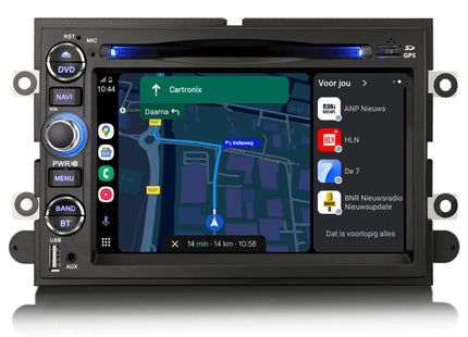 Ford Mustang & Edge | Carplay & Android Auto | 2005 t/m 2010 | Android 14 | 4+64GB