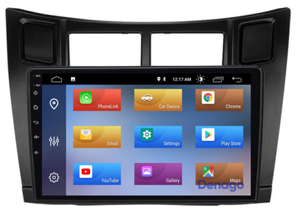 Toyota Yaris CarPlay car radio | 2005 to 2012 | Denago DNG-A297 | 9 inches | Android 13 | Wireless CarPlay & Android Auto