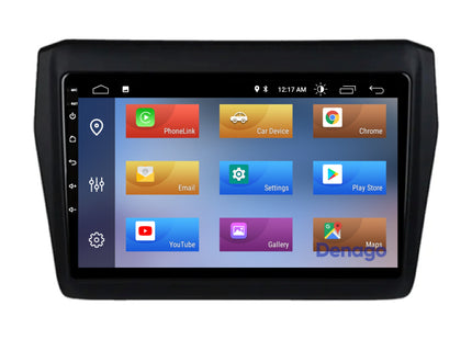 Suzuki Swift CarPlay autoradio | 2017 t/m 2023 | Denago DNG-A145 | 9 inch | Android 13 | Draadloos CarPlay & Android Auto