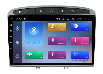 Peugeot 308 | 408 Autoradio | 2007 t/m 2020 | Android 13 & CarPlay