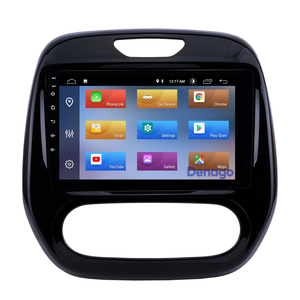 Renault Captur CarPlay car radio | 2013 to 2017 | Denago DNG-A182 | 9 inches | Android 13 | Wireless CarPlay & Android Auto