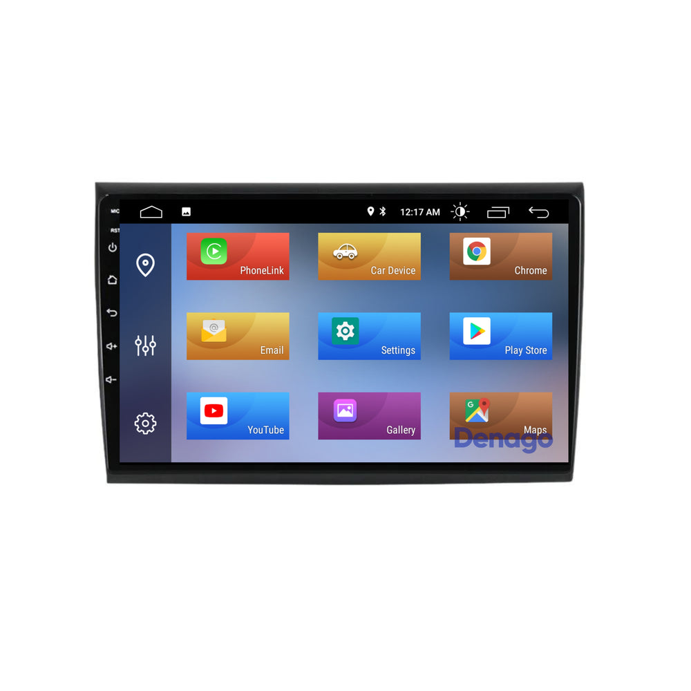 Radio para coche Fiat Bravo CarPlay | 2006 a 2017 | Denago DNG-A178 | 9 pulgadas | Androide 13 | CarPlay inalámbrico y Android Auto