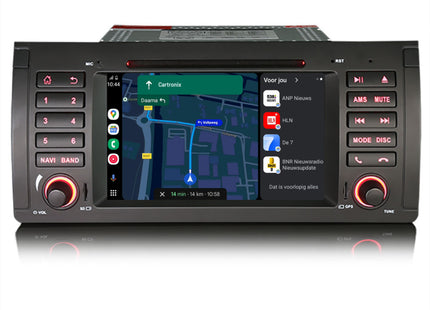 BMW X5 E53 | CarPlay & Android Auto autoradio | 2000 t/m 2006 | Android 13 | 4+64GB