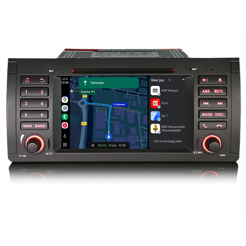 BMW X5 E53 | Radio de coche CarPlay y Android Auto | 2000 a 2006 | Androide 13 | 4+64GB