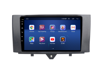 Smart Fortwo | Android 13 | Autoradio | 2011 t/m 2015 | Carplay & Android Auto