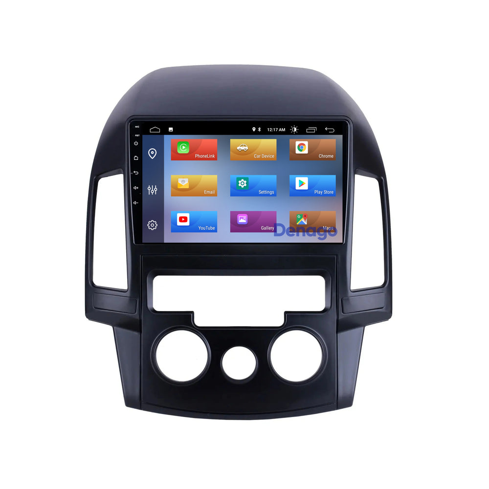 Hyundai i30 CarPlay car radio | 2007 to 2012 | Denago DNG-A191 | 9 inches | Android 13 | Wireless CarPlay & Android Auto