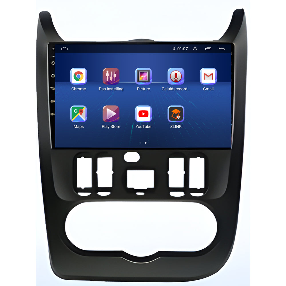 Dacia Logan | Androide 13 | Radio de coche | 2010 a 2013 | CarPlay y Android Auto