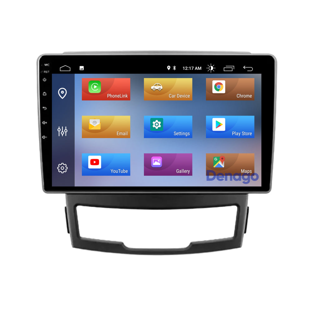 SsangYong Korando CarPlay autoradio | 2011 t/m 2014 | Denago DNG-A253 | 9 inch | Android 13 | Draadloos CarPlay & Android Auto