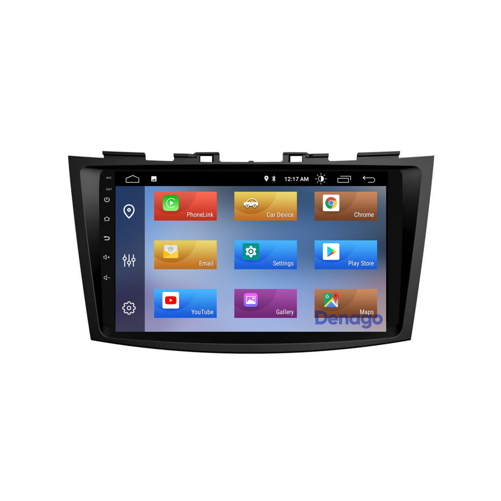 Radio de coche Suzuki Swift CarPlay | 2011 a 2017 | Denago DNG-A251 | 9 pulgadas | Androide 13 | CarPlay inalámbrico y Android Auto