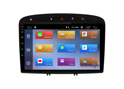 Peugeot 308 & 408 CarPlay autoradio | 2007 t/m 2020 | Denago DNG-A242 | 9 inch | Android 13 | Draadloos CarPlay & Android Auto