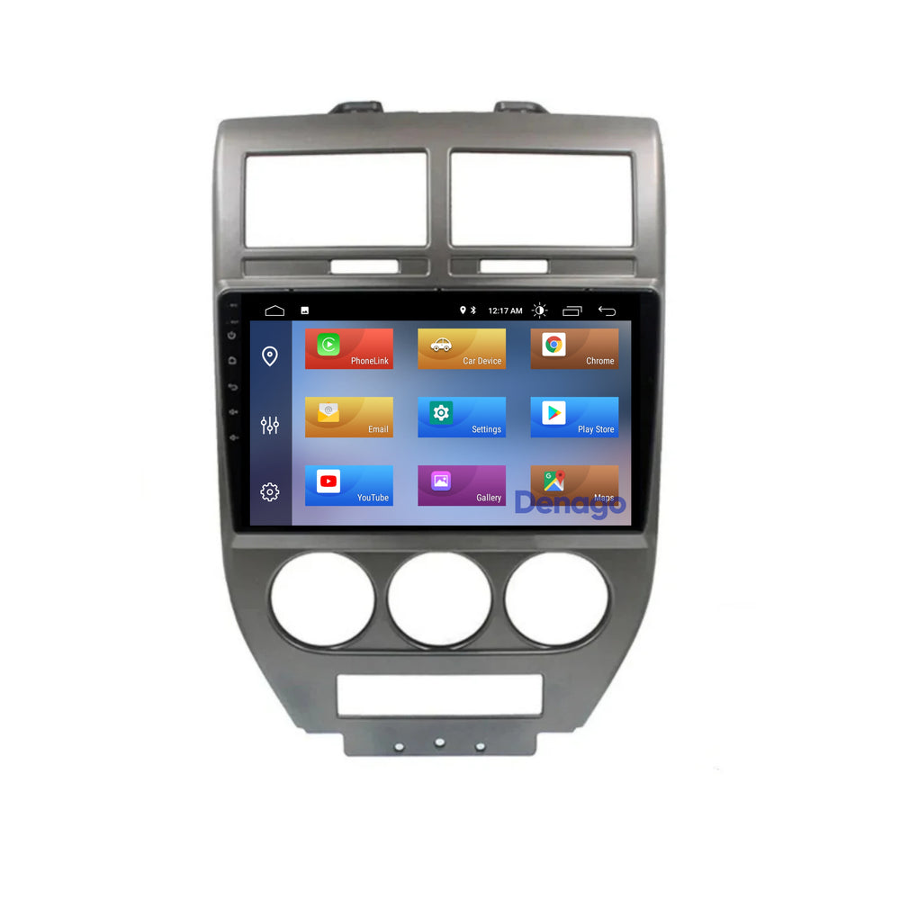 Radio para coche Jeep Compass CarPlay | 2006 a 2010 | Denago DNG-A214 | 9 pulgadas | Androide 13 | CarPlay inalámbrico y Android Auto