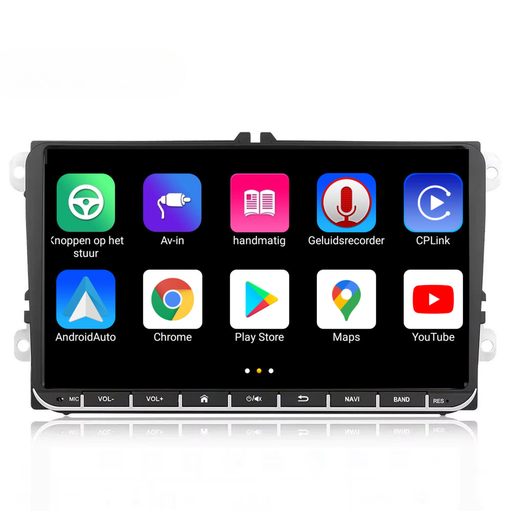 Radio de coche Seat CarPlay | Androide 13 | Apple CarPlay y Android Auto | 7 PULGADAS