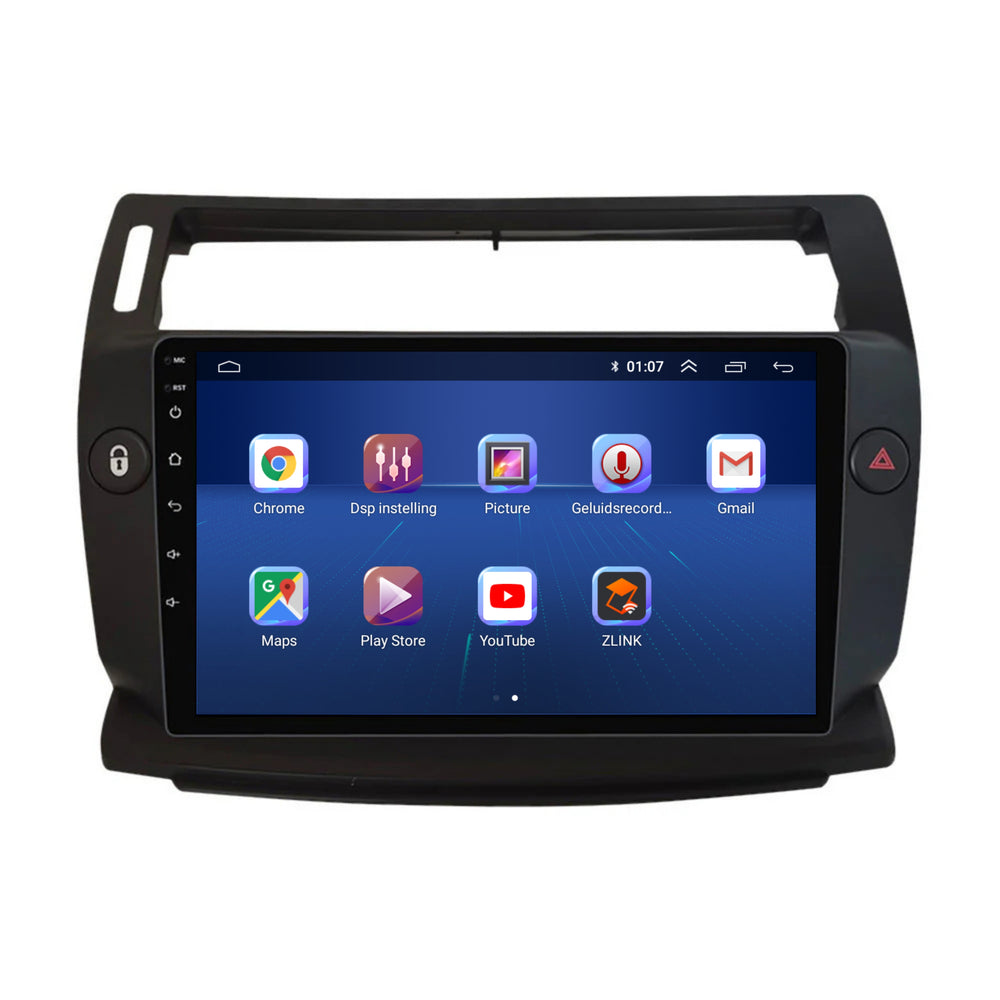 Citroën C4 | Androide 13 | Radio de coche | 2004 a 2013 | CarPlay y Android Auto