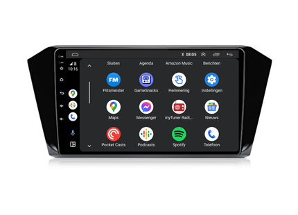 Volkswagen Passat | Android 13 | Autoradio | 2014 t/m 2021 | Carplay & Android Auto