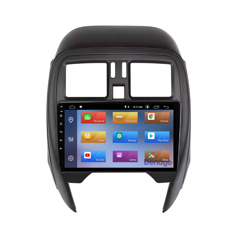 Radio del coche Nissan Micra CarPlay | 2013 a 2017 | Denago DNG-A27 | 9 pulgadas | Androide 13 | CarPlay inalámbrico y Android Auto