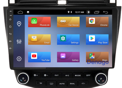 Honda Accord CarPlay autoradio | 2003 t/m 2008 | Denago DNG-A168 | 9 inch | Android 13 | Draadloos CarPlay & Android Auto