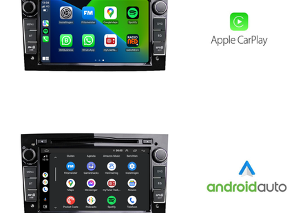 Opel Carplay Autoradio | Pianoblack | Android 13 | 4+64GB