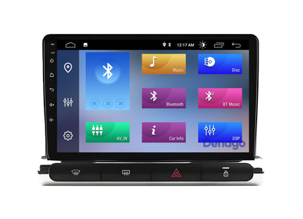 Citroën C3 CarPlay autoradio | Denago DNG-A307 |  9 inch | Android 13 | Draadloos CarPlay & Android Auto