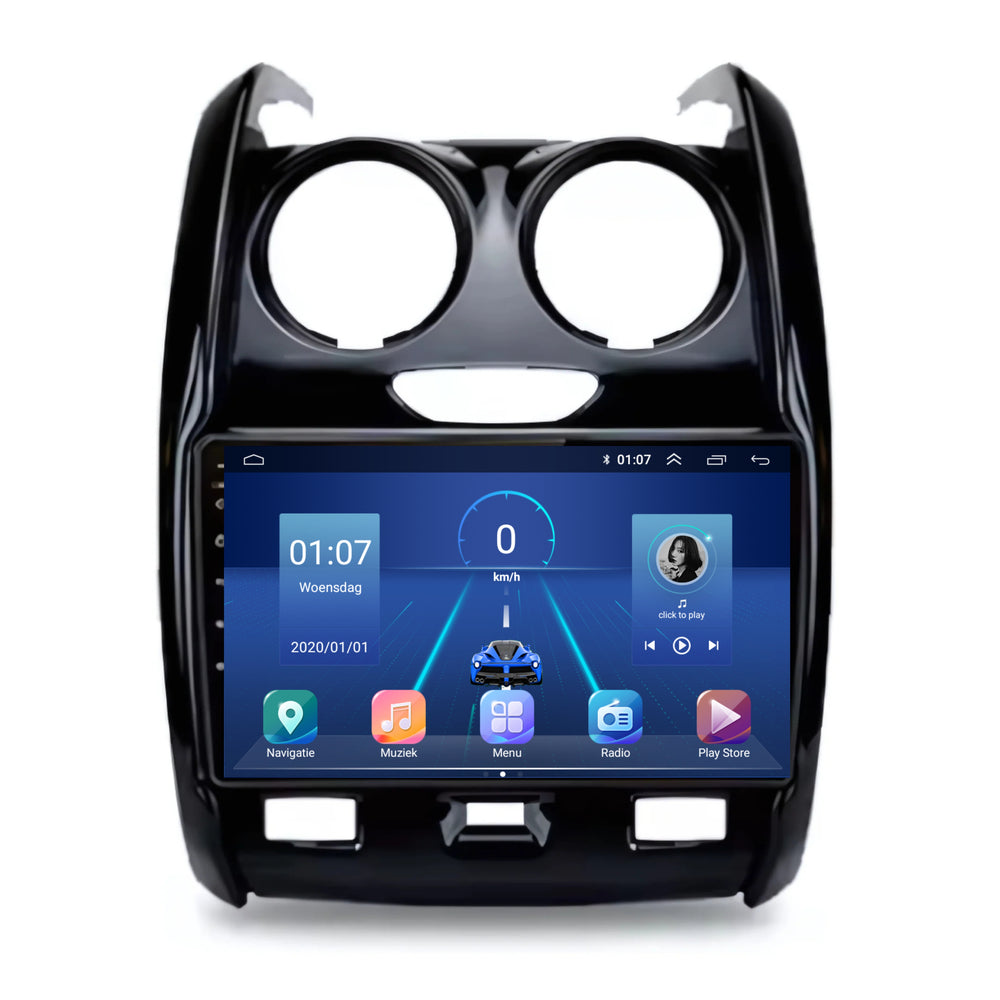 Dacia Duster | Androide 13 | Radio de coche | 2013 a 2017 | CarPlay y Android Auto