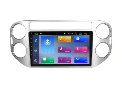 Volkswagen Tiguan CarPlay autoradio | 2007 t/m 2015 | Denago DNG-A120 | 9 inch | Android 13 | Draadloos CarPlay & Android Auto | Zilver