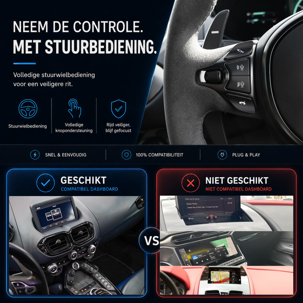 Aston Martin Vantage | 2018 t/m 2023 | CarPlay & Android Auto Box