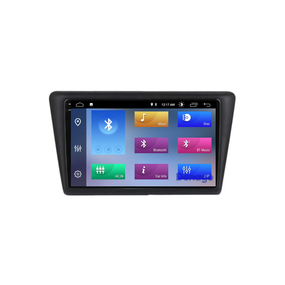 Radio para coche Skoda Rapid CarPlay | 2012 a 2016 | Denago DNG-A211 | 9 pulgadas | Androide 13 | CarPlay inalámbrico y Android Auto