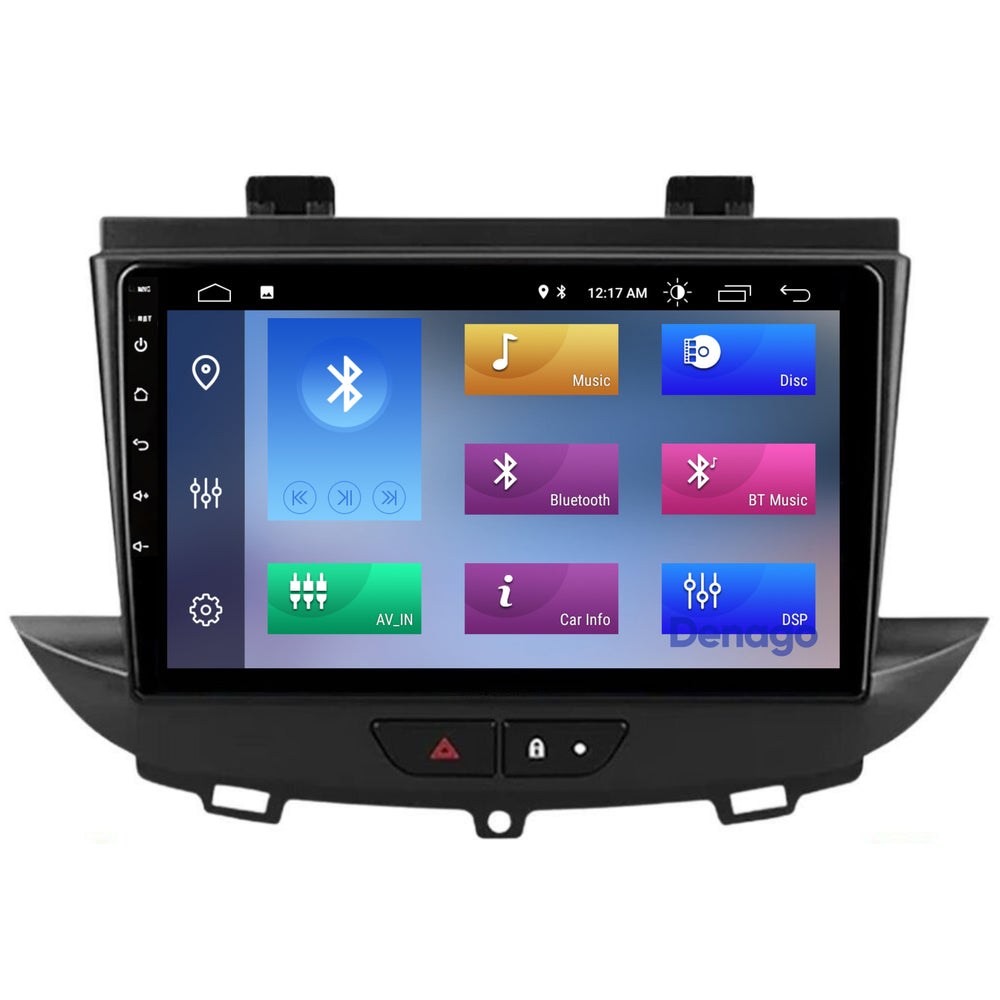 Radio para coche Opel Crossland CarPlay | 2016 a 2020 | Denago DNG-A330 | 9 pulgadas | Androide 13 | CarPlay inalámbrico y Android Auto