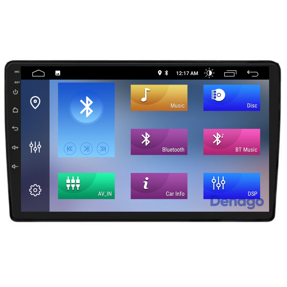Audi A4 CarPlay autoradio | 2000 t/m 2013 | Denago DNG-A194 | 9 inch | Android 13 | Draadloos CarPlay & Android Auto