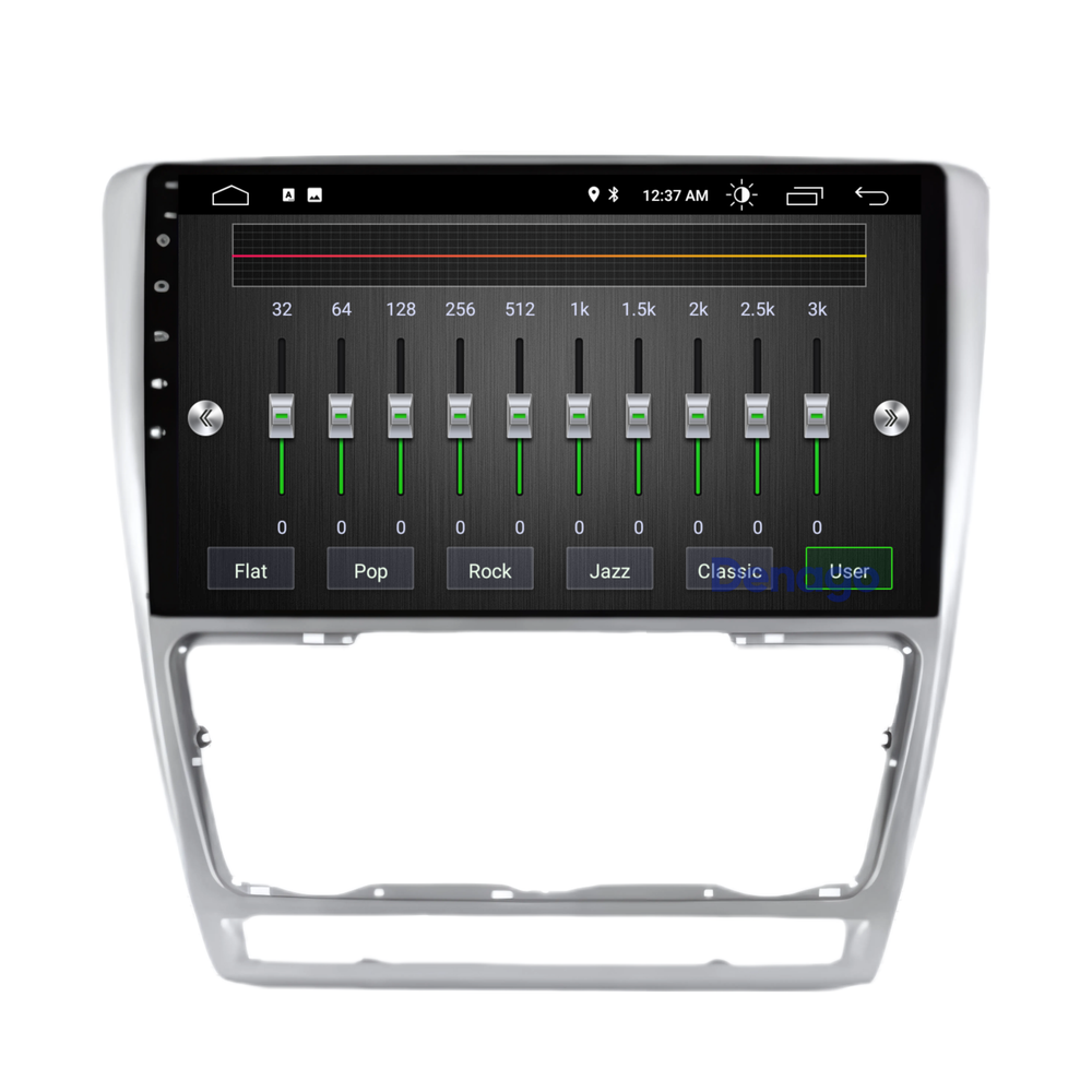 Radio para coche Skoda Octavia CarPlay | 2006 a 2013 | Denago DNG-A31 | 9 pulgadas | Androide 13 | CarPlay inalámbrico y Android Auto