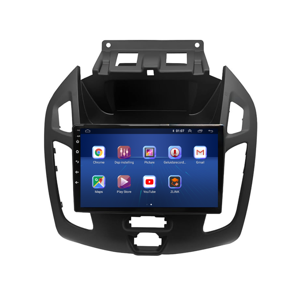 Ford Transit Tourneo Connect Android Car Radio | Black | 2013 to 2018 | CarPlay