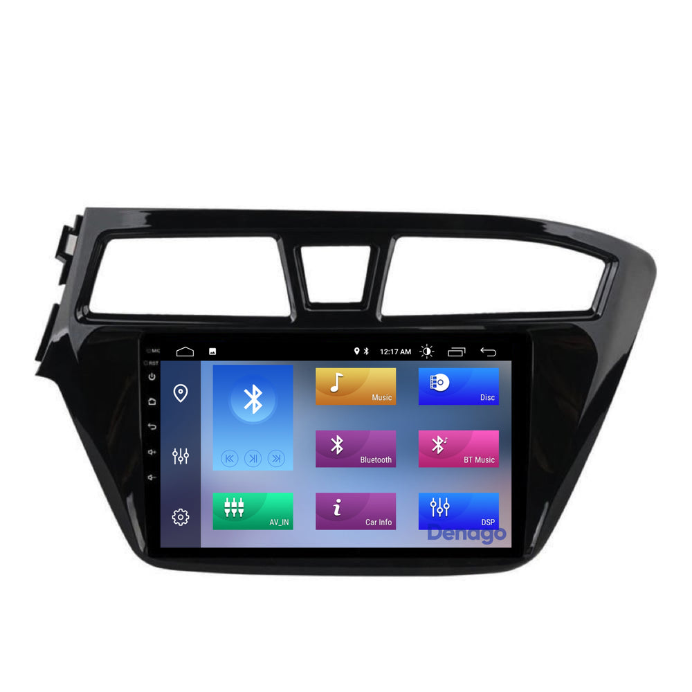 Hyundai i20 CarPlay car radio | 2015 to 2019 | Denago DNG-A142 | 9 inches | Android 13 | Wireless CarPlay & Android Auto